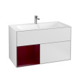 Villeroy Boch Finion G030HBMT Тумба под раковину 996х498 мм (peony matt/white matt)