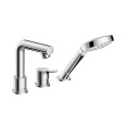 Смеситель для ванны и душа Hansgrohe Talis S (72416000) хром