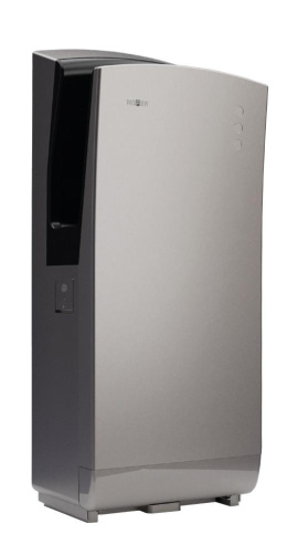 Сушилка для рук Nofer V-JET INOX 01330.S, автоматическая, мощность 1650 W, металлик