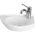 Раковина 73024L01 VILLEROY&BOCH OBLIC, 400х265 мм, чаша слева