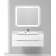 Тумба под раковину BelBagno Marino MARINO-1200-2C-SO-BL-P, 120 х 45 х 55 см, Bianco Lucido