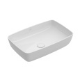 Раковина накладная 58 см Villeroy&Boch Artis (417258RW) белый камень