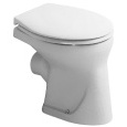 Приставной унитаз Duravit Duraplus 0106090000, белый