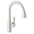 Смеситель Grohe Parkfield 30215DC0 для кухонной мойки, суперсталь