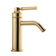 Migliore Ermitage Mini 30200 Смеситель для раковины, ручка сверху латунь, золото