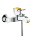 Смеситель для ванны 31340090 Hansgrohe Metropol Classic (хром, золото)