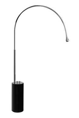 Смеситель для раковины Gessi Goccia (33713#031) черный, хром