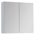 Зеркальный шкаф Dreja Premium 77.9001W, 80x74 см, белый глянец