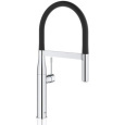 Grohe Essence New 30294000 Смеситель для кухни, профессиональный, выдвижной гибкий излив