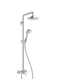 Душевая стойка Hansgrohe Croma (27255400) хром, белый