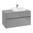 Villeroy Boch Collaro C01500FP Тумба под раковину 1000х500 мм (Glossy Grey)