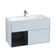 Villeroy Boch Finion F030PHHA Тумба под раковину 996х498 мм (glossy black/cloud matt)