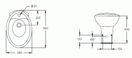 Ideal Standard Avance K503901 Биде напольное