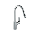 Смеситель для кухни Hansgrohe Focus M41 (31815670) черный матовый