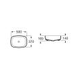 Раковина Roca Inspira (327500000) белый