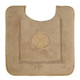 Migliore Коврик д/WC 60х60 см. вышивка логотип MIGLIORE, капучино, окантовка золото 30784