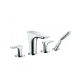 Смеситель на борт ванны Hansgrohe PuraVida (15446000) белый