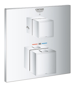 Grohe Grohtherm Cube 24154000 Термостат для душа встраиваемый без подключения шланга