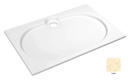 Поддон душевой Cezares Tray TRAY-S-AH-120/80-56-LT, 120 х 80 см, латте, из искусственного камня