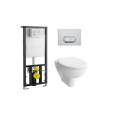 Инсталляция и унитаз Vitra S20 (9004B003-7202) белый