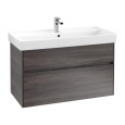 Villeroy Boch Collaro C01100FQ Тумба под раковину 954х444 мм (Oak Graphite)