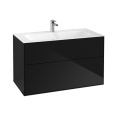 Villeroy Boch Finion F02000PH Тумба под раковину 996х498 мм (Glossy Black)