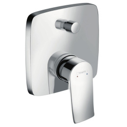 Смеситель для ванны и душа Hansgrohe Metris (31451000) хром