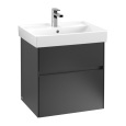 Villeroy Boch Collaro C00800PD Тумба под раковину 554х444 мм (Black Matt Lacquer)