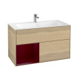 Villeroy Boch Finion G030HBPC Тумба под раковину 996х498 мм (peony matt/oak veneer)