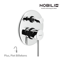 NOBILI Plus PL00100CR - Смеситель для ванны, душа (хром)