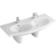 Раковина двойная 71911301 VILLEROY&BOCH VELVET, 1300x550 мм