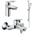 Комплект смесителей Hansgrohe Logis (71151000/71400000/26532400) хром