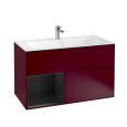 Villeroy Boch Finion F030PDHB Тумба под раковину 996х498 мм (black matt/peony matt)