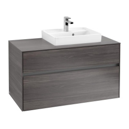 Villeroy Boch Collaro C01500FQ Тумба под раковину 1000х500 мм (Oak Graphite)