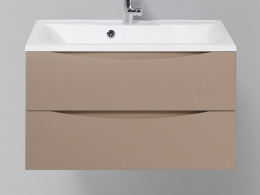 Тумба под раковину BelBagno Marino MARINO-800-2C-SO-CL-P, 80 х 45 х 55 см, Capucino Lucido