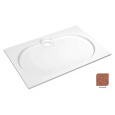 Поддон душевой Cezares Tray TRAY-S-AH-120/80-56-TR, 120 х 80 см, терракотовый, из искусственного кам