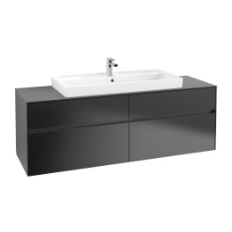 Villeroy Boch Collaro C03100PD Тумба под раковину 1600х500 мм (Black Matt Lacquer)