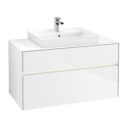 Villeroy Boch Collaro C019L0DH Тумба под раковину 1000х500 мм (Glossy White)