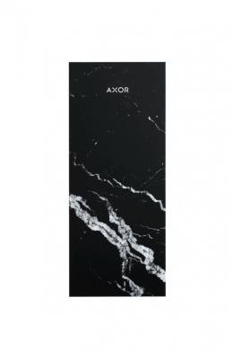 Панель для смесителя Axor MyEdition 47914000, 24.5 см, черный мрамор