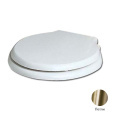 AZZURRA Giunone-Jubilaeum 1800/F bi/br сиденье для унитаза белое, шарниры бронза (микролифт)