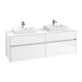 Villeroy Boch Collaro C02100DH Тумба под раковину 1600х500 мм (Glossy White)