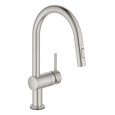 Grohe Touch 31358DC2 Смеситель для кухни, сенсорный, выдвижной излив