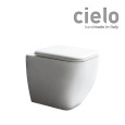 Ceramica CIELO Shui Comfort SHCOVA bia - Унитаз напольный пристенный 55*38 см (белый глянцевый)