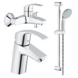 Комплект для ванны Grohe Eurosmart Cosmopolitan (123570) хром 