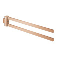 Полотенцедержатель двойной поворотный Grohe Selection 41063DA0, розовая бронза глянец