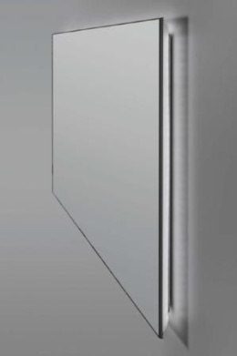 Зеркало в раме Colombo Fashion Mirrors, 100x80см, нержавеющая сталь B2064