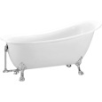 Акриловая ванна 155x76 BelBagno (BB06-1550), овальная