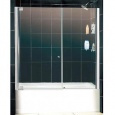 Душевая дверь распашная Domustar EF-07-2 S 1200x1500 мм прозрачное