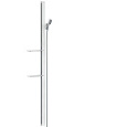 Штанга для душа Hansgrohe Unica 150 см, 27645400, белый/хром