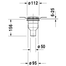 Слив с сифоном Duravit Starck 7902000000010